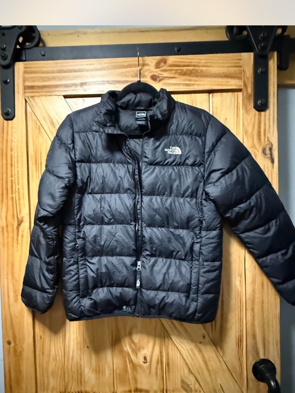 The North Face Kids Black Quilted Puffer Jacket